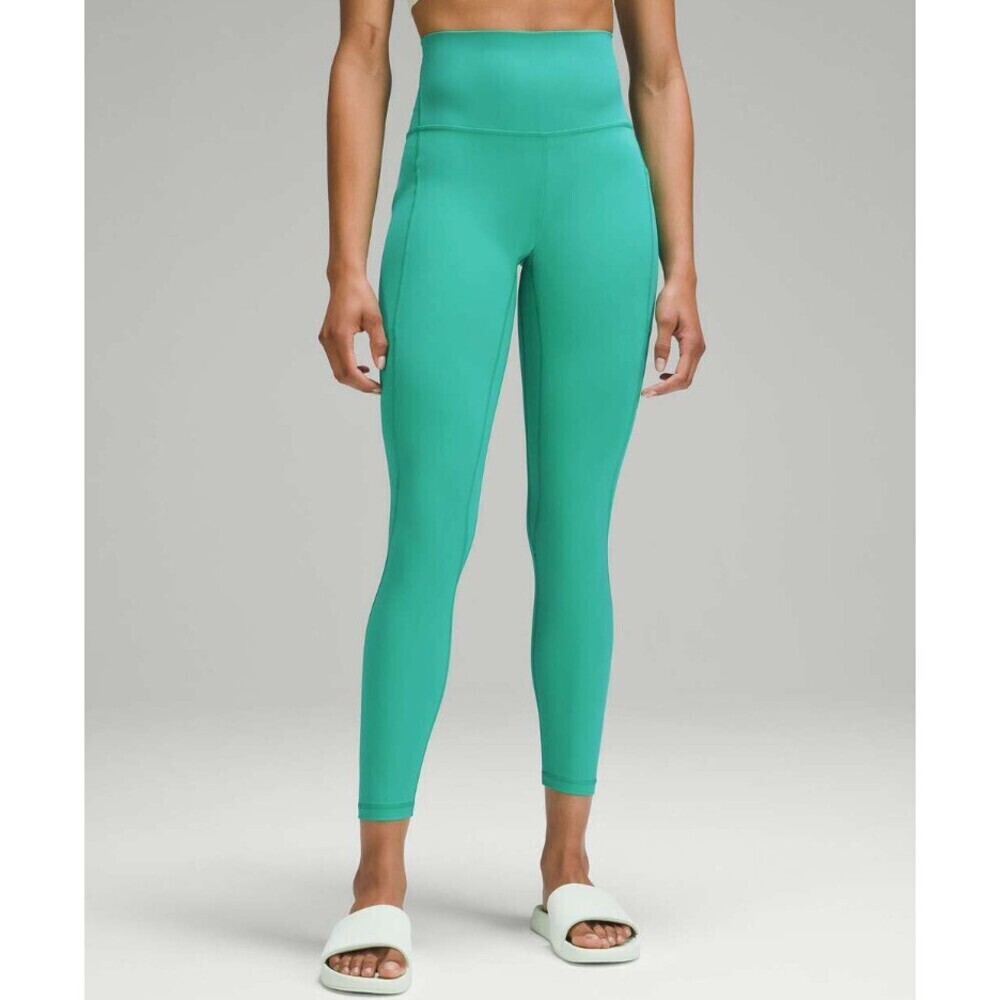 Lululemon Align High-Rise Pant with Pockets 25" Kelly Green Size 6